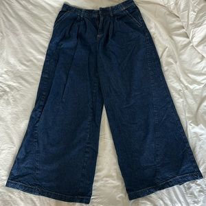 FREE PEOPLE Equinox Denim Trouser